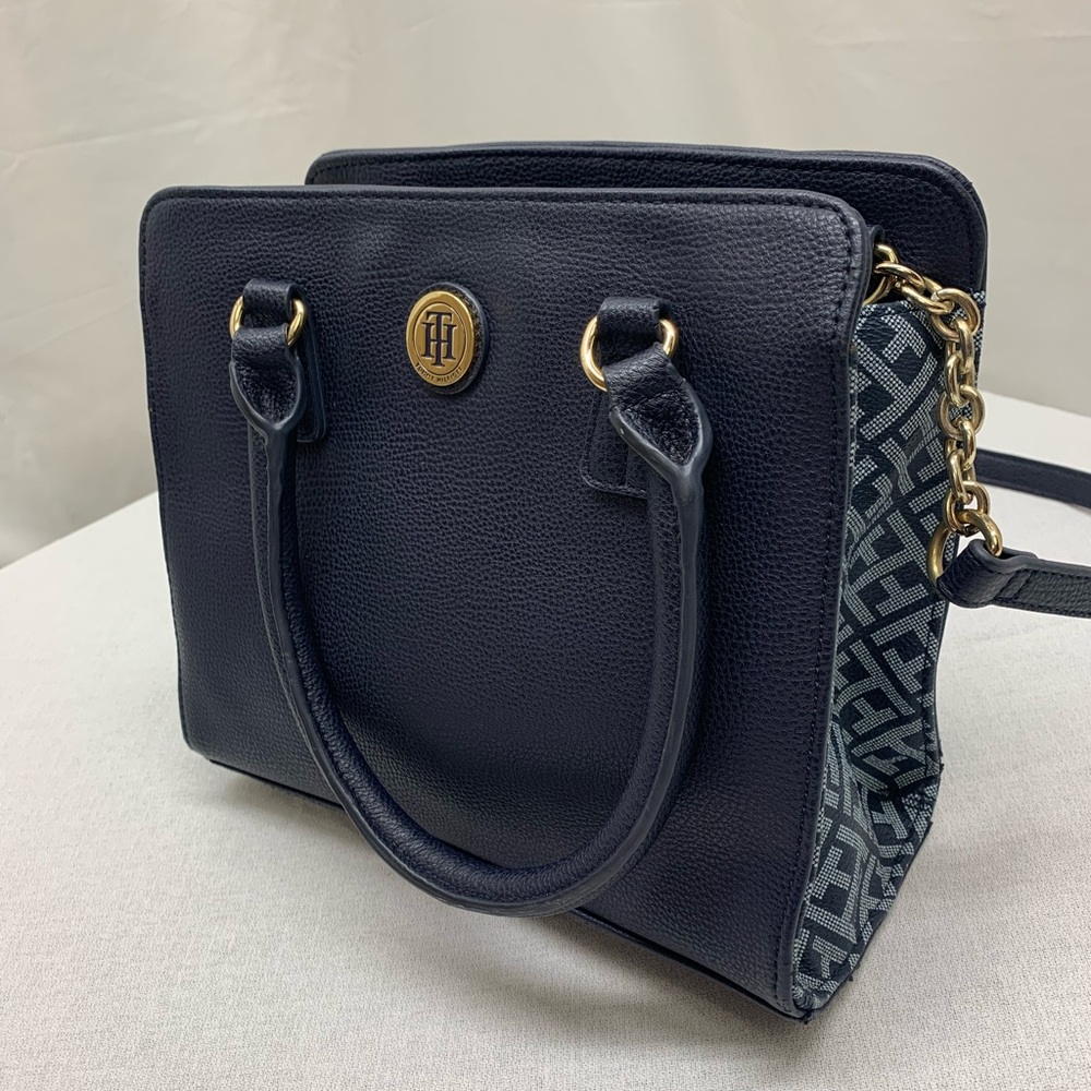 Tommy Hilfiger Blue Crossbody Shoulder Bag Purse